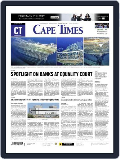 Cape Times March 10th, 2022 Digital Back Issue Cover