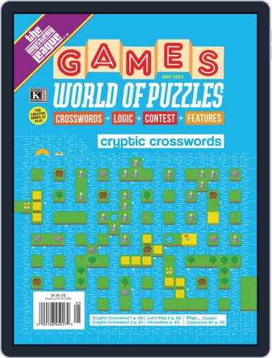 Games World of Puzzles May 1st, 2022 Digital Back Issue Cover