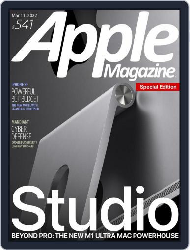 AppleMagazine March 11th, 2022 Digital Back Issue Cover