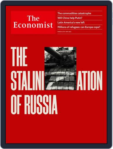 The Economist Continental Europe Edition March 12th, 2022 Digital Back Issue Cover