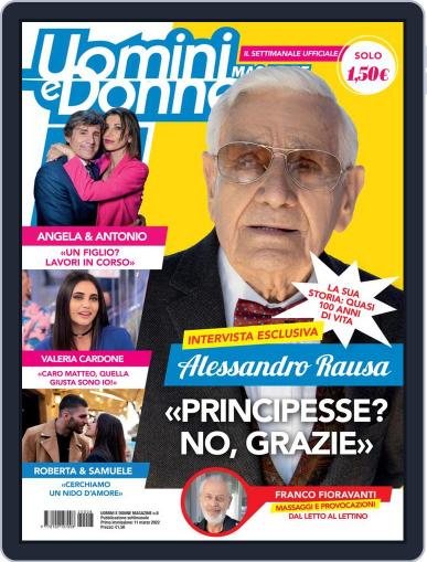 Uomini e Donne March 11th, 2022 Digital Back Issue Cover