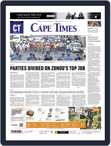 Cape Times March 11th, 2022 Digital Back Issue Cover