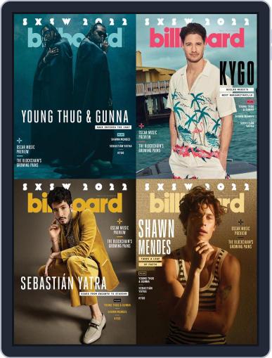Billboard March 12th, 2022 Digital Back Issue Cover