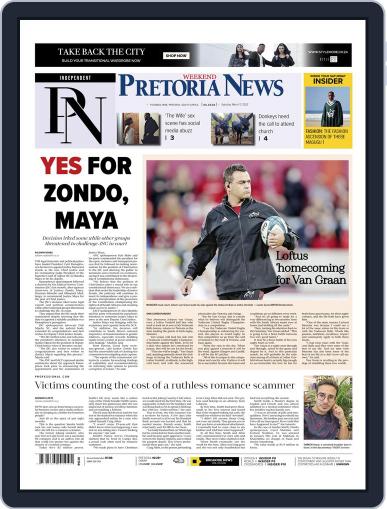 Pretoria News Weekend March 12th, 2022 Digital Back Issue Cover