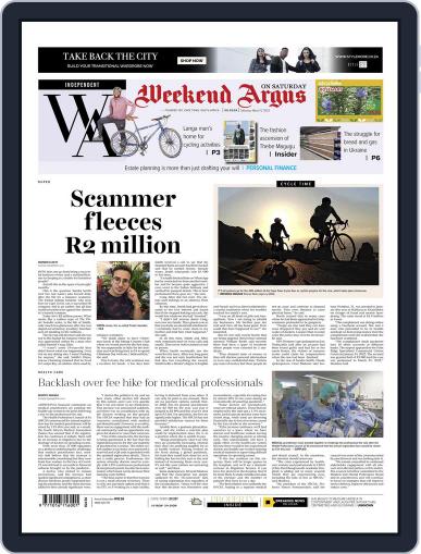 Weekend Argus Saturday March 12th, 2022 Digital Back Issue Cover