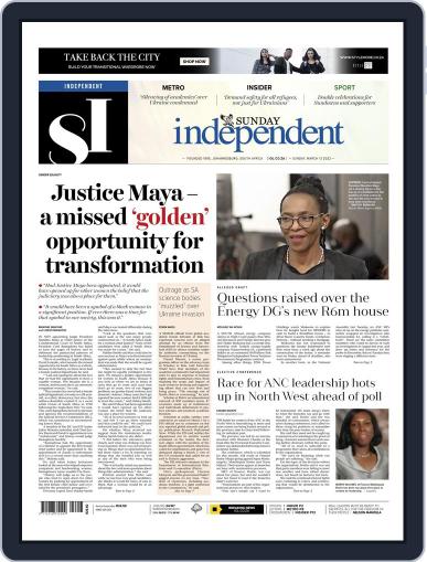 Sunday Independent March 13th, 2022 Digital Back Issue Cover