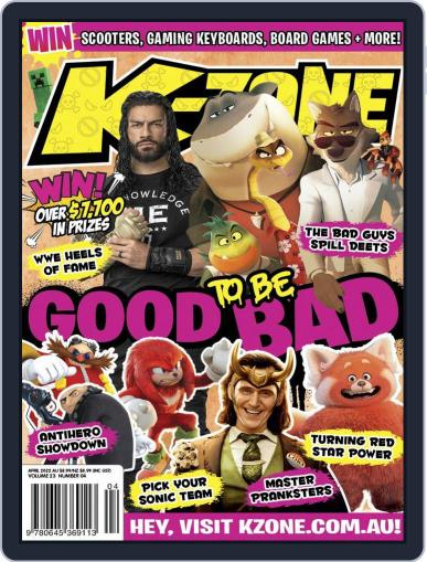 K-Zone April 1st, 2022 Digital Back Issue Cover
