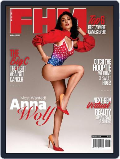 FHM Australia March 1st, 2022 Digital Back Issue Cover