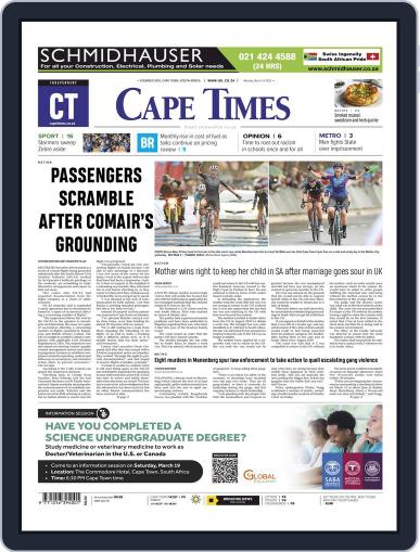 Cape Times March 14th, 2022 Digital Back Issue Cover