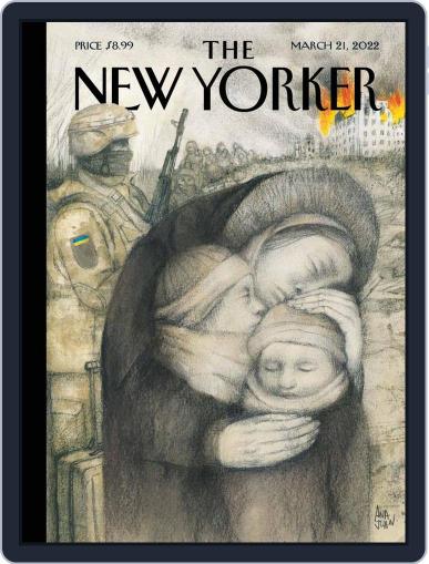 The New Yorker March 21st, 2022 Digital Back Issue Cover