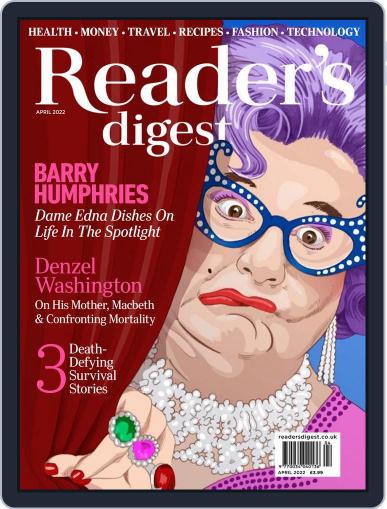 Reader's Digest UK April 1st, 2022 Digital Back Issue Cover