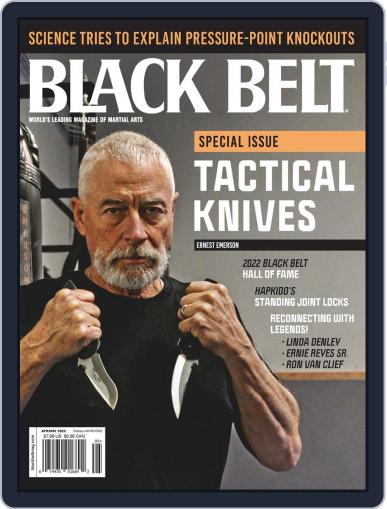 Black Belt April 1st, 2022 Digital Back Issue Cover