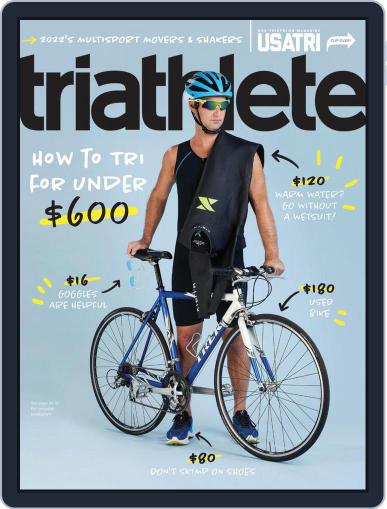 Triathlete January 1st, 2022 Digital Back Issue Cover
