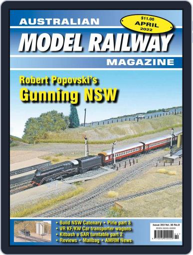 Australian Model Railway April 1st, 2022 Digital Back Issue Cover