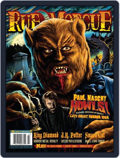 RUE MORGUE March 1st, 2010 Digital Back Issue Cover