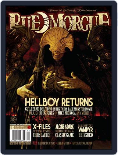 RUE MORGUE July 1st, 2008 Digital Back Issue Cover