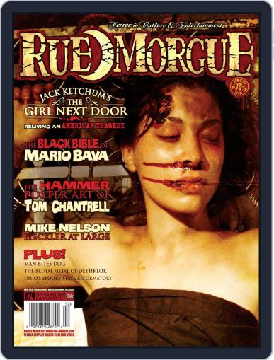 RUE MORGUE December 1st, 2007 Digital Back Issue Cover