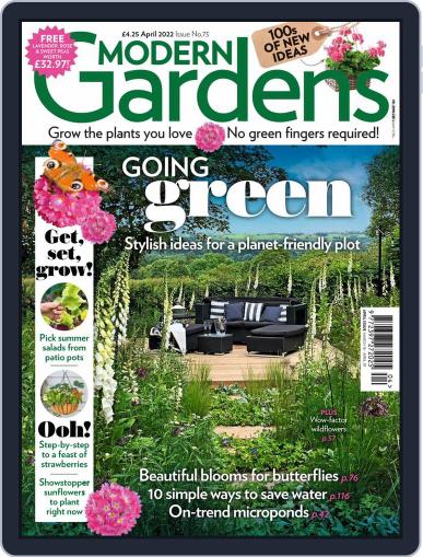 Modern Gardens April 1st, 2022 Digital Back Issue Cover