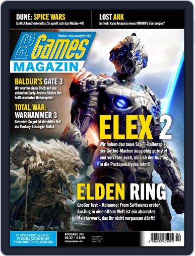 PC Games March 16th, 2022 Digital Back Issue Cover