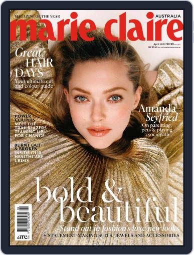 Marie Claire Australia April 1st, 2022 Digital Back Issue Cover