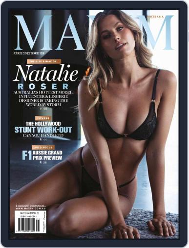 Maxim Australia April 1st, 2022 Digital Back Issue Cover