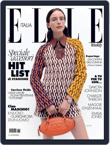 Elle Italia March 26th, 2022 Digital Back Issue Cover