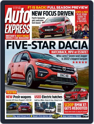 Auto Express March 16th, 2022 Digital Back Issue Cover