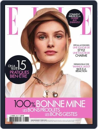 Elle France March 17th, 2022 Digital Back Issue Cover