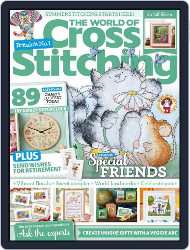 The World of Cross Stitching May 1st, 2022 Digital Back Issue Cover