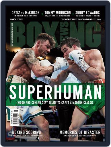 Boxing News March 17th, 2022 Digital Back Issue Cover