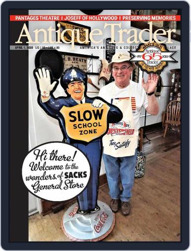Antique Trader April 1st, 2022 Digital Back Issue Cover