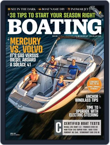 Boating April 1st, 2022 Digital Back Issue Cover