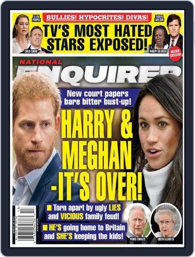 National Enquirer March 28th, 2022 Digital Back Issue Cover