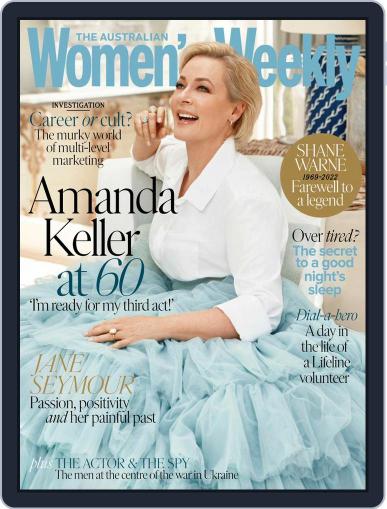 The Australian Women's Weekly April 1st, 2022 Digital Back Issue Cover