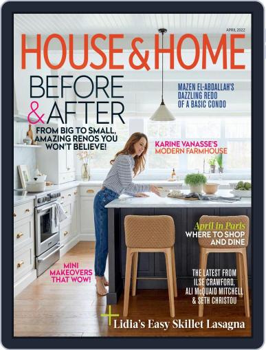 House & Home April 1st, 2022 Digital Back Issue Cover