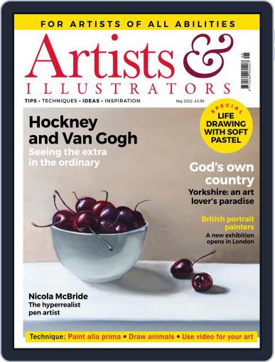 Artists & Illustrators May 1st, 2022 Digital Back Issue Cover