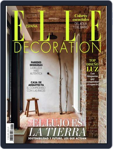 Elle Decoration Espana April 1st, 2022 Digital Back Issue Cover