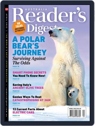 Readers Digest Australia April 1st, 2022 Digital Back Issue Cover