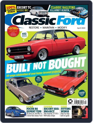 Classic Ford April 1st, 2022 Digital Back Issue Cover