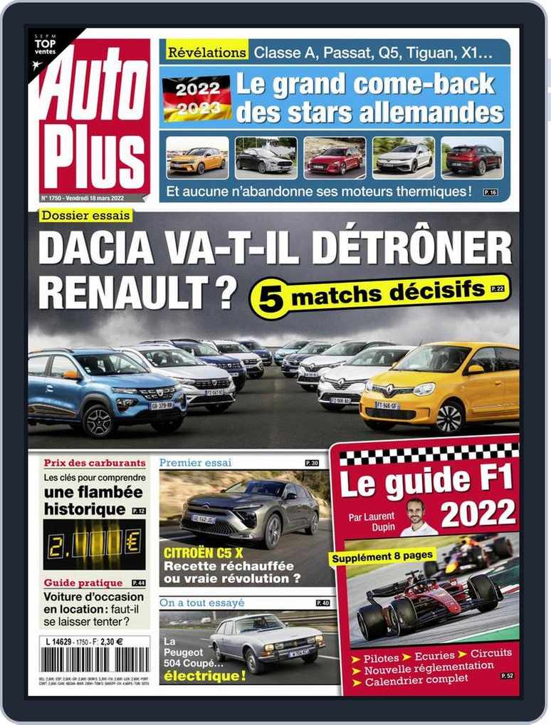 Auto Plus France No. 1750 (Digital) 