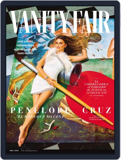 Vanity Fair España April 1st, 2022 Digital Back Issue Cover