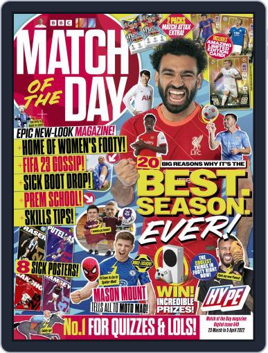 Match Of The Day (Digital) March 23rd, 2022 Issue Cover