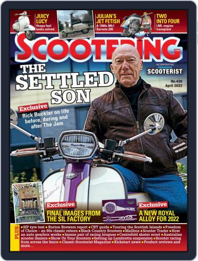 Scootering April 1st, 2022 Digital Back Issue Cover