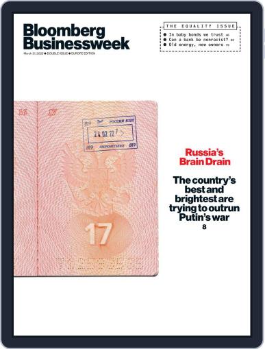 Bloomberg Businessweek-Europe Edition March 21st, 2022 Digital Back Issue Cover