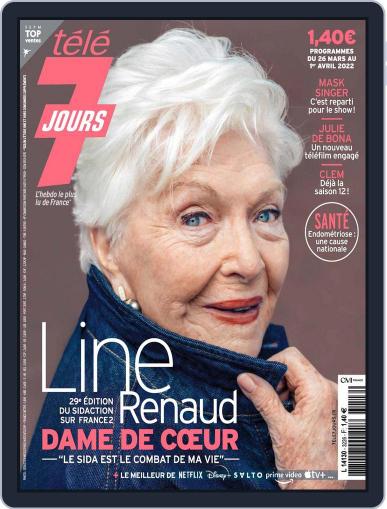 Télé 7 Jours March 26th, 2022 Digital Back Issue Cover