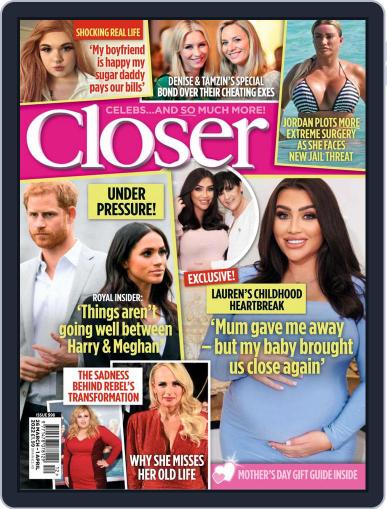 Closer March 26th, 2022 Digital Back Issue Cover