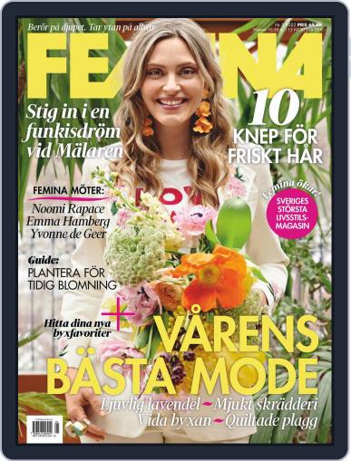 Femina Sweden March 14th, 2022 Digital Back Issue Cover
