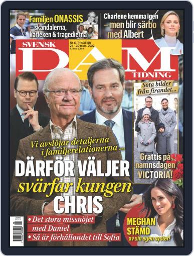 Svensk Damtidning March 24th, 2022 Digital Back Issue Cover