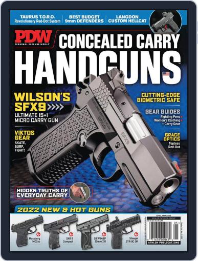 Personal Defense World April 1st, 2022 Digital Back Issue Cover