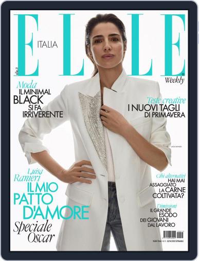 Elle Italia April 2nd, 2022 Digital Back Issue Cover